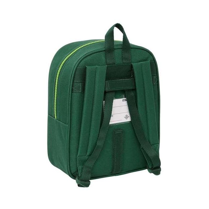 Mochila Safta Guarderia Adaptable A Carro Resistente Agua Real Betis Balompie 270x220x100 mm 4 Mochila Safta Guarderia Adaptable A Carro Resistente Agua Real Betis Balompie 270x220x100 mm 4