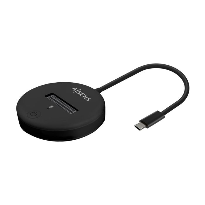 AISENS - USB-C DOCK M.2 (NGFF) ASUC-M2D013-BK SATA/NVME A USB3.1 GEN2, NEGRA