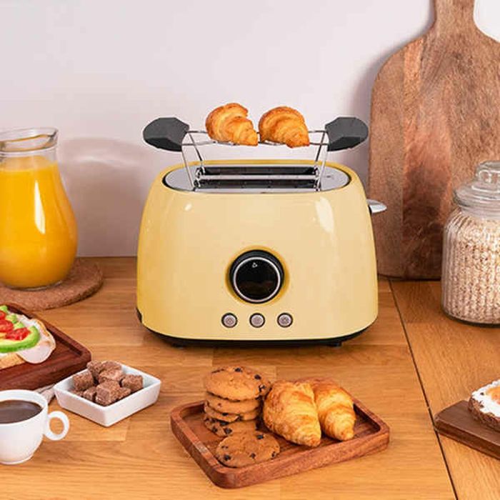 Tostadora Cecotec ClassicToast Double 800 W Amarillo 3