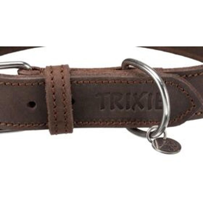 Collar para Perro Trixie Rustic Gris L/XL 57-66 cm 2