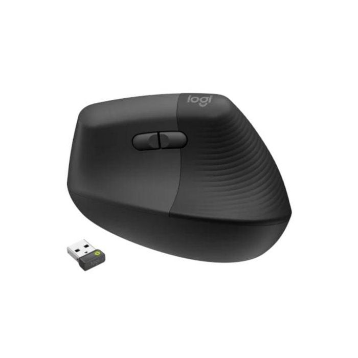 Logitech Lift Ratón Ergonómico Vertical para Negocios, 57° Ángulo, Confort Todo el Día, Inalámbrico Logi Bolt & Bluetooth 1 Logitech Lift Ratón Ergonómico Vertical para Negocios, 57° Ángulo, Confort Todo el Día, Inalámbrico Logi Bolt & Bluetooth 1