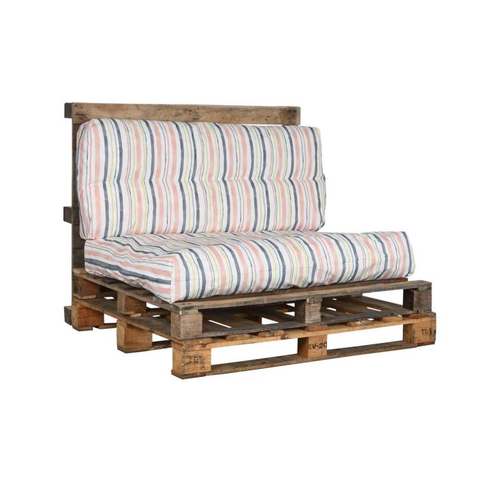Cojín DKD Home Decor De suelo Multicolor Aluminio Rayas 120 x 80 x 16 cm 5 Cojín DKD Home Decor De suelo Multicolor Aluminio Rayas 120 x 80 x 16 cm 5