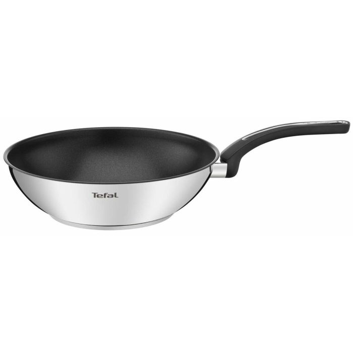 Sartén Wok Tefal Emotion Acero Inoxidable Ø 28 cm (1 unidad) 1 Sartén Wok Tefal Emotion Acero Inoxidable Ø 28 cm (1 unidad) 1
