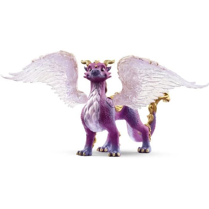 Schleich SCH70762 Figura de Dragón Estrella Mítico con Alas y Escamas Brillantes, BAYALA, Edad: +5 años Schleich SCH70762 Figura de Dragón Estrella Mítico con Alas y Escamas Brillantes, BAYALA, Edad: +5 años