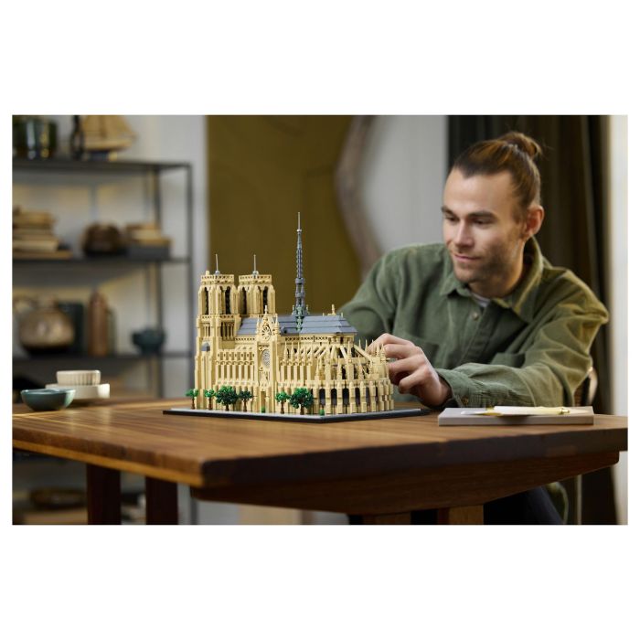 Lego Architecture 21061 Notre-Dame de Paris Set de Construcción para Adultos 23