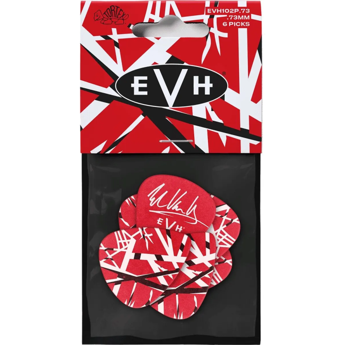 Dunlop Pack 6 Púas Signature Evh Frankenstein - 73 Mm Max-Grip 2