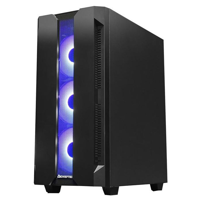 Caja Semitorre ATX/mATX Chieftec GS-01B-OP Blanco Negro 26