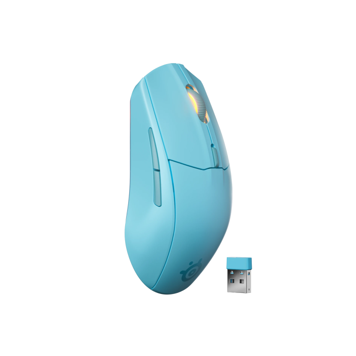 SteelSeries 62526 Ratón Gaming Inalámbrico Rival 3 Gen 2 AQUA 18000 PPP Bluetooth 6 Botones SteelSeries 62526 Ratón Gaming Inalámbrico Rival 3 Gen 2 AQUA 18000 PPP Bluetooth 6 Botones