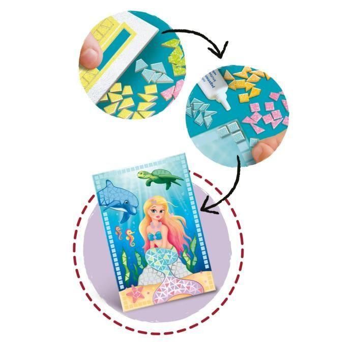 Ravensburger - Mosaico de sirena - A partir de 7 años 1 Ravensburger - Mosaico de sirena - A partir de 7 años 1