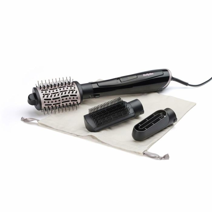 Babyliss AS128E Cepillo de Aire Caliente Style Smooth 1000W Iónico con 3 Accesorios: Secar, Alisar, Voluminizar. Antiencrespamiento + Bolsa de Viaje 18 Babyliss AS128E Cepillo de Aire Caliente Style Smooth 1000W Iónico con 3 Accesorios: Secar, Alisar, Voluminizar. Antiencrespamiento + Bolsa de Viaje 18