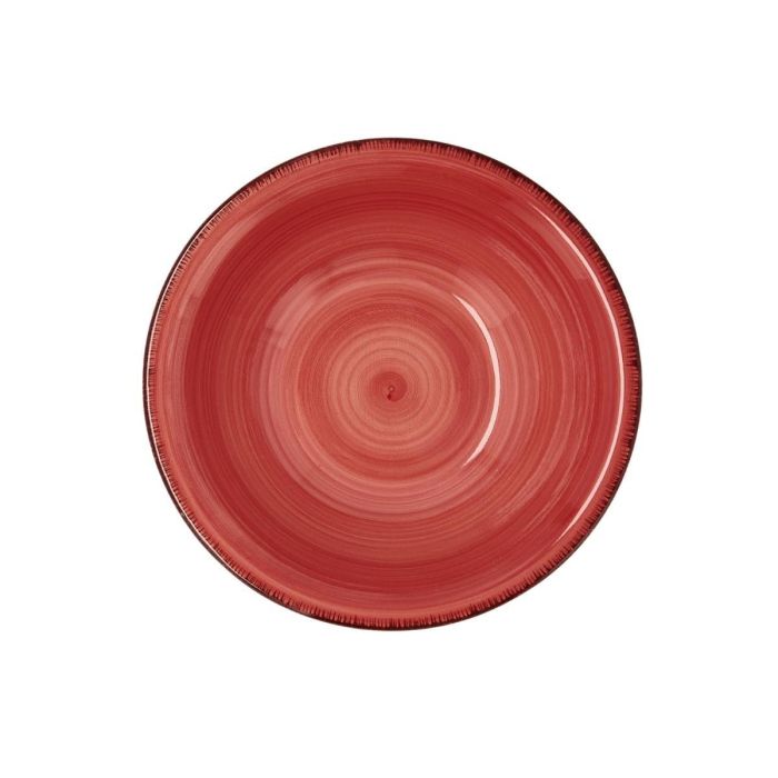 Quid Bol Cerámico Coral Vita Rojo 18 cm (6 Unidades) Apilable, Apto Lavavajillas y Microondas, Diseño Pintado a Mano 0 Quid Bol Cerámico Coral Vita Rojo 18 cm (6 Unidades) Apilable, Apto Lavavajillas y Microondas, Diseño Pintado a Mano 0