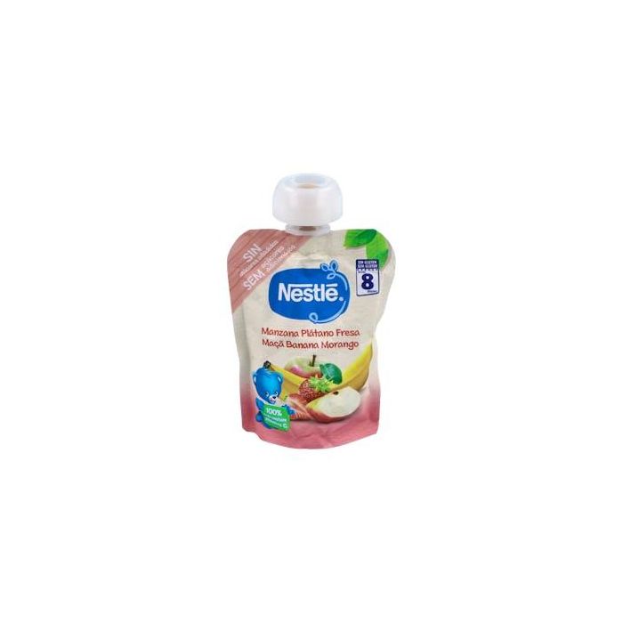 Nestle Bolsita Manzana Platano Fresa 90 G Nestle Bolsita Manzana Platano Fresa 90 G