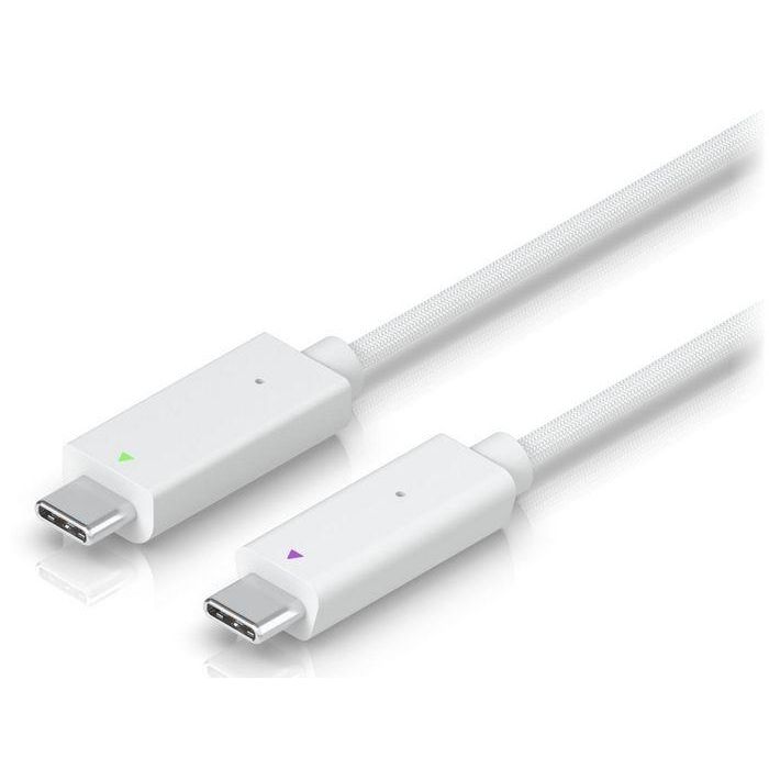 Ubiquiti AI Theta Cable de Vídeo de Recambio de 1m (3.3 ft) para Lentes y Hub, Forro de Tela Trenzada, 3.3mm Diámetro, Blanco 2