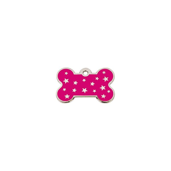 Placa identificativa para collar Imarc PetScribe Passion Rosa Plata 0 Placa identificativa para collar Imarc PetScribe Passion Rosa Plata 0