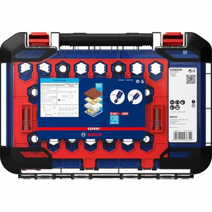 Bosch Professional BOS4059952536354 Juego de Sierras de Corona para Construcción Experto, 11 Piezas, Diámetro 20-76 mm 3 Bosch Professional BOS4059952536354 Juego de Sierras de Corona para Construcción Experto, 11 Piezas, Diámetro 20-76 mm 3