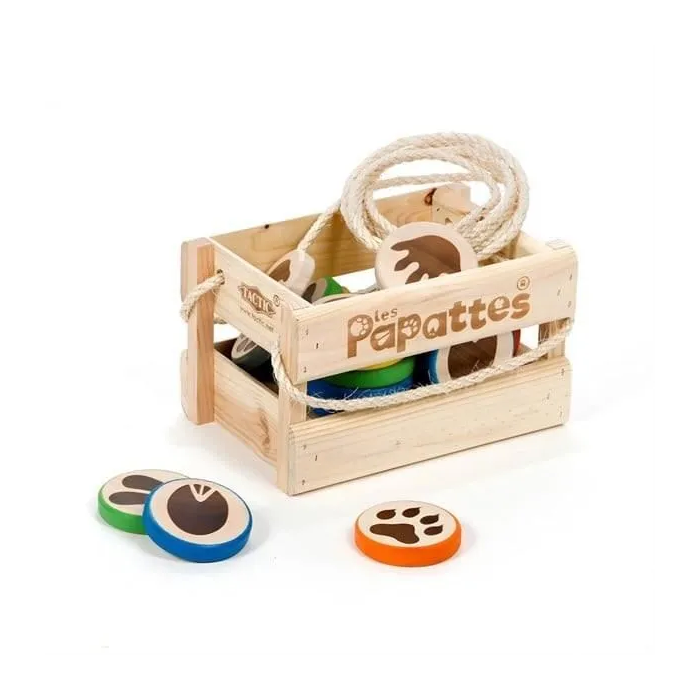 Tactic Los papattes Juego de mesa para niños y adultos, simula animales sedientos en la sabana intentando llegar al río sin ser devorados. 0 Tactic Los papattes Juego de mesa para niños y adultos, simula animales sedientos en la sabana intentando llegar al río sin ser devorados. 0