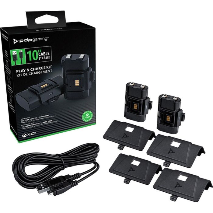 PDP Kit de Carga y Reproducción para Mando - Xbox One y Series X|S - Negro - AUC0708056067175 14 PDP Kit de Carga y Reproducción para Mando - Xbox One y Series X|S - Negro - AUC0708056067175 14