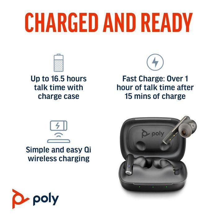 Auriculares Poly 220756-01 Negro 8 Auriculares Poly 220756-01 Negro 8