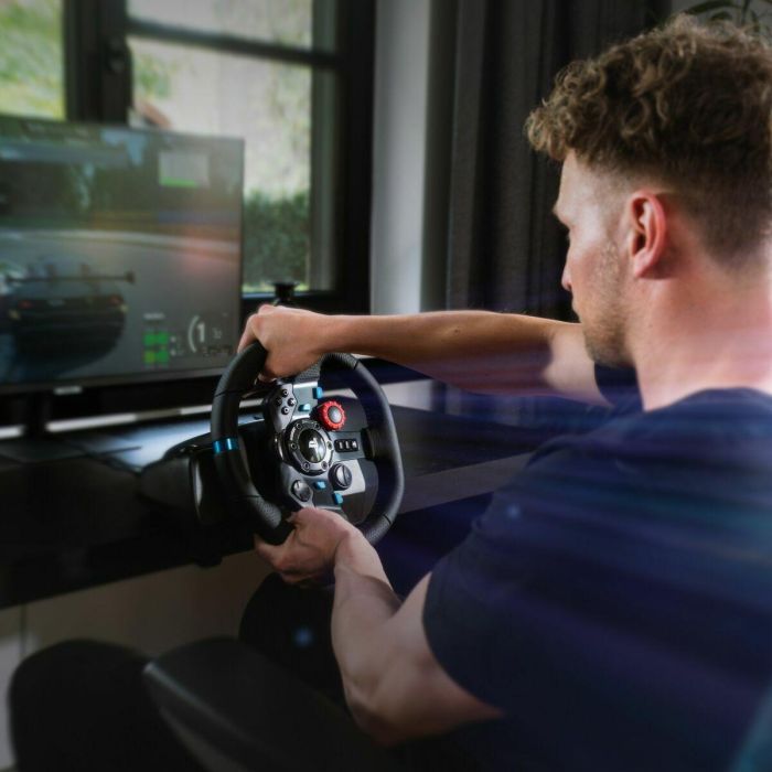 Logitech G29 Driving Force Volante y Pedales, Retroalimentación de Fuerza para PC, PlayStation 5, PS4 y PS3, USB Alámbrico 22 Logitech G29 Driving Force Volante y Pedales, Retroalimentación de Fuerza para PC, PlayStation 5, PS4 y PS3, USB Alámbrico 22