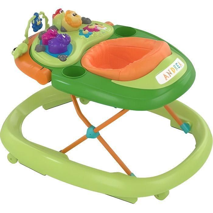Chicco Walky Talky Andador Bebé Ajustable 3 Alturas con Centro de Actividades 3D Jungla, Seguridad Anti-Vuelco, Plegable Green Wave 0 Chicco Walky Talky Andador Bebé Ajustable 3 Alturas con Centro de Actividades 3D Jungla, Seguridad Anti-Vuelco, Plegable Green Wave 0