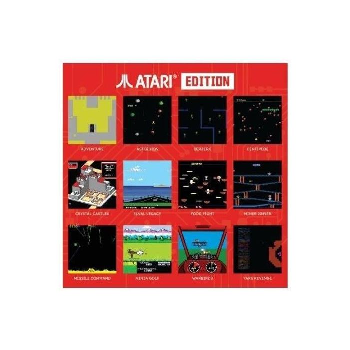 Atari 5060990240799 Consola Retrogaming Super Pocket Solo para Juegos 4