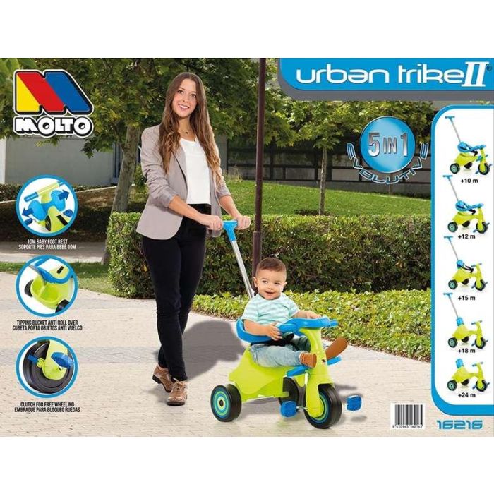 Triciclo urban trike city verde 5 en 1 (89 cm) 3 Triciclo urban trike city verde 5 en 1 (89 cm) 3