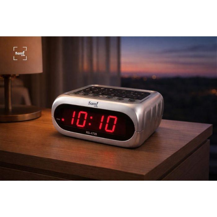 SAMI Reloj Despertador Sami Mini AC
