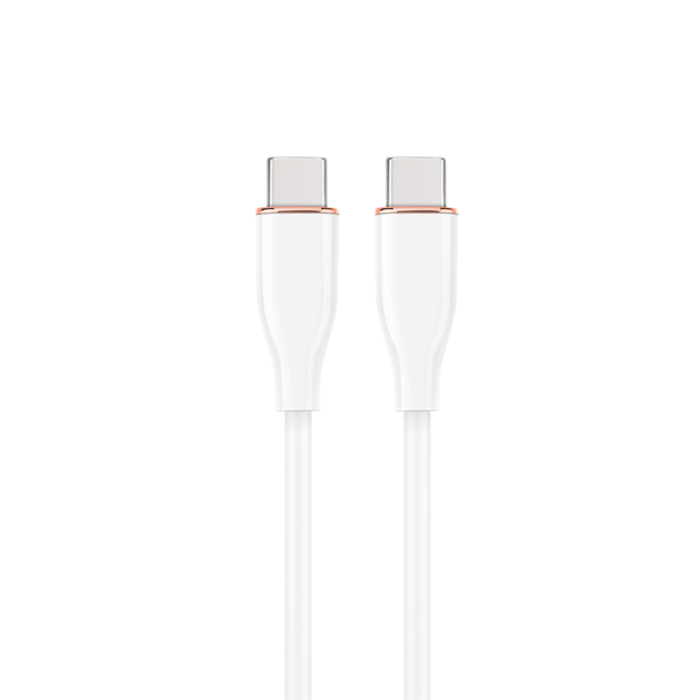 GEMBIRD Cable USB-C a USB-C CC-USB2S-CMCM-1.5M-W 1.5m Blanco