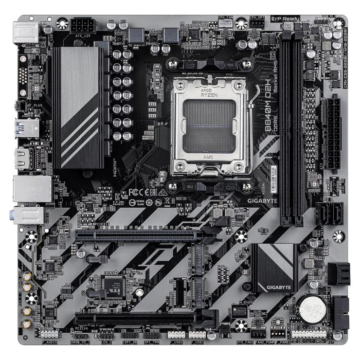 Gigabyte B840M D2H Placa Base Socket AM5 DDR5 PCIe 4.0 Micro ATX 1