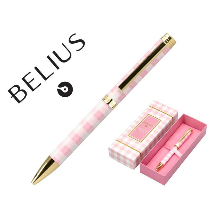 Roller Belius Perfect Picnic Day Aluminio Color Rosa Dorado Tinta Color Negro Caja De Diseño Roller Belius Perfect Picnic Day Aluminio Color Rosa Dorado Tinta Color Negro Caja De Diseño