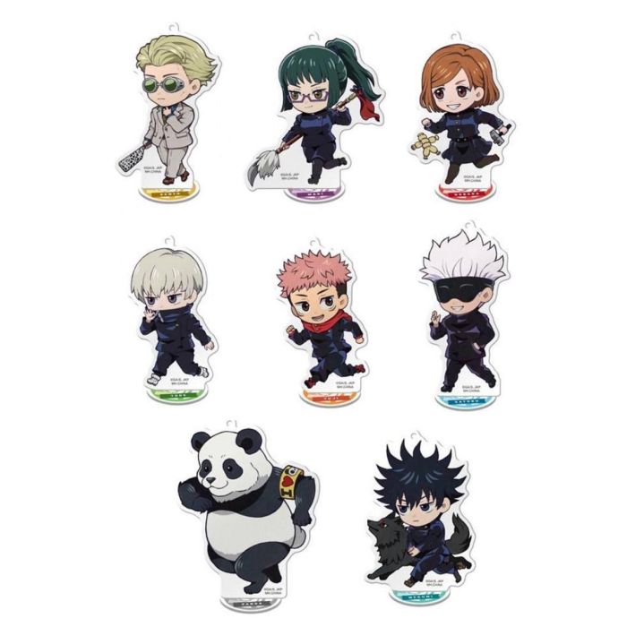 Megahouse Set Figuras Acrílicas Jujutsu Kaisen - 8 Figuras TokoToko Mascot Vol.19 Megahouse Set Figuras Acrílicas Jujutsu Kaisen - 8 Figuras TokoToko Mascot Vol.19