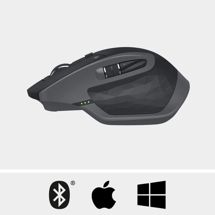 Logitech MX Master 2S Ratón Inalámbrico RF y Bluetooth, Láser, 1000 DPI, Grafito 6 Logitech MX Master 2S Ratón Inalámbrico RF y Bluetooth, Láser, 1000 DPI, Grafito 6