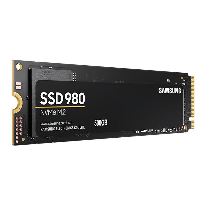 Samsung 980 SSD M.2 500GB NVMe PCIe 3.0 x4, Velocidad de lectura 3100 MB/s, Velocidad de escritura 2600 MB/s 3 Samsung 980 SSD M.2 500GB NVMe PCIe 3.0 x4, Velocidad de lectura 3100 MB/s, Velocidad de escritura 2600 MB/s 3