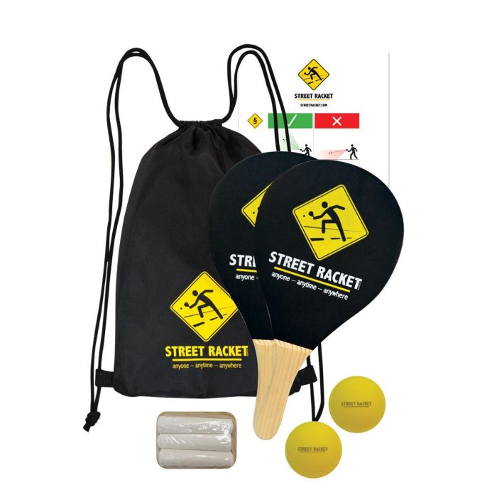Juego de Raquetas Schildkröt Street Raquet Negro 1 Juego de Raquetas Schildkröt Street Raquet Negro 1