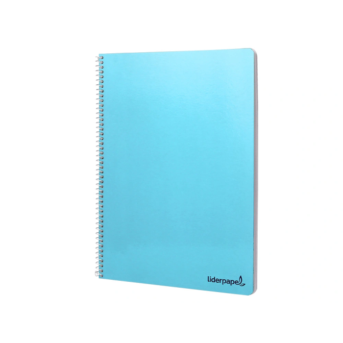 Liderpapel Cuaderno espiral folio tapa blanda 80 hojas 60gr milimetrado 2mm colores surtidos 6
