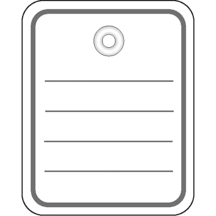 HERMA Etiquetas Colgantes 40x50 mm con Ojales de Plástico, 1000 Unidades