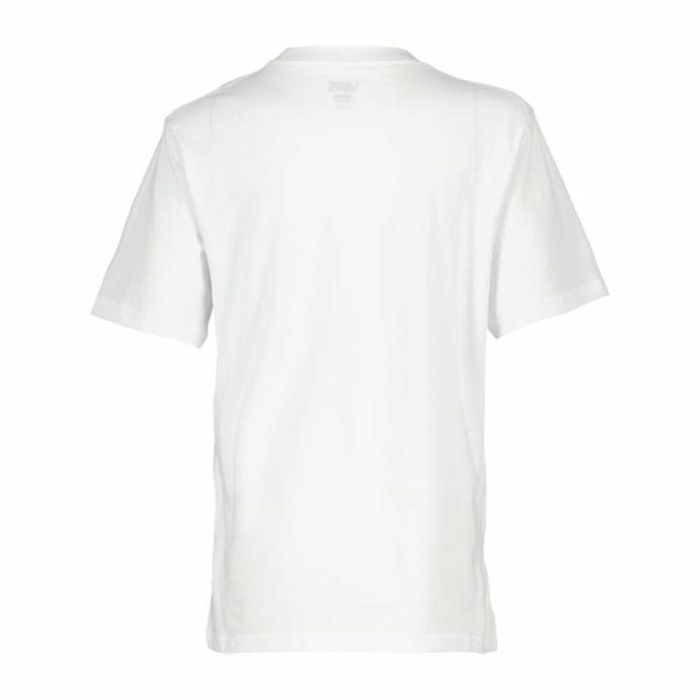 Camiseta de Manga Corta Niño Vans Flowers Blanco M 1