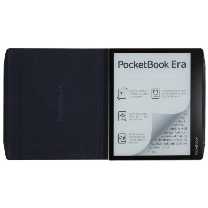 Pocketbook Funda Cargador 700 Para Lector eBook Era 7 pulgadas Carga Incorporada Azul Marino 1 Pocketbook Funda Cargador 700 Para Lector eBook Era 7 pulgadas Carga Incorporada Azul Marino 1