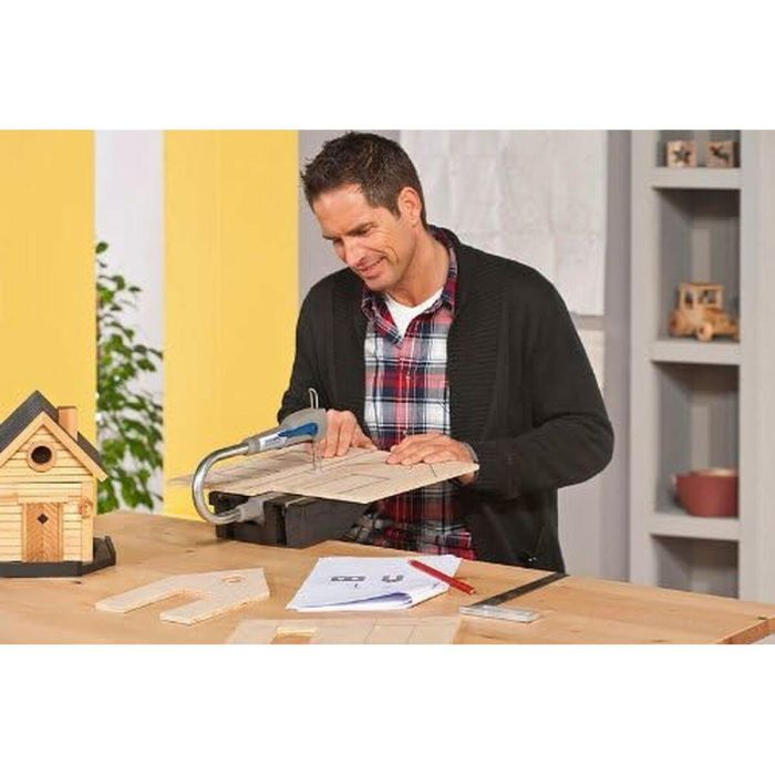 Dremel Sierra de calar compacta Moto-Saw MS20-1, 2 en 1, 70 W, para cortes de precisión, modo estacionario o portátil, variador de velocidad 1