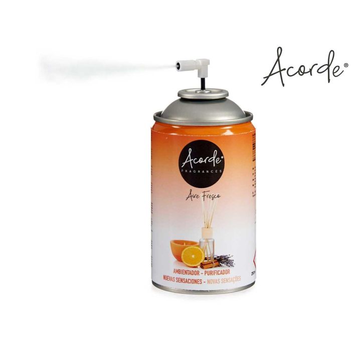 Acorde Recambio Ambientador Aerosol 250 ml Sensaciones 6.5 x 14.5 x 6.5 cm (Set de 6)