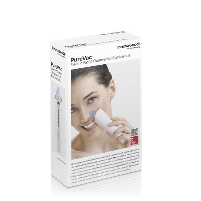Limpiador Facial Eléctrico de Puntos Negros InnovaGoods 1 Limpiador Facial Eléctrico de Puntos Negros InnovaGoods 1