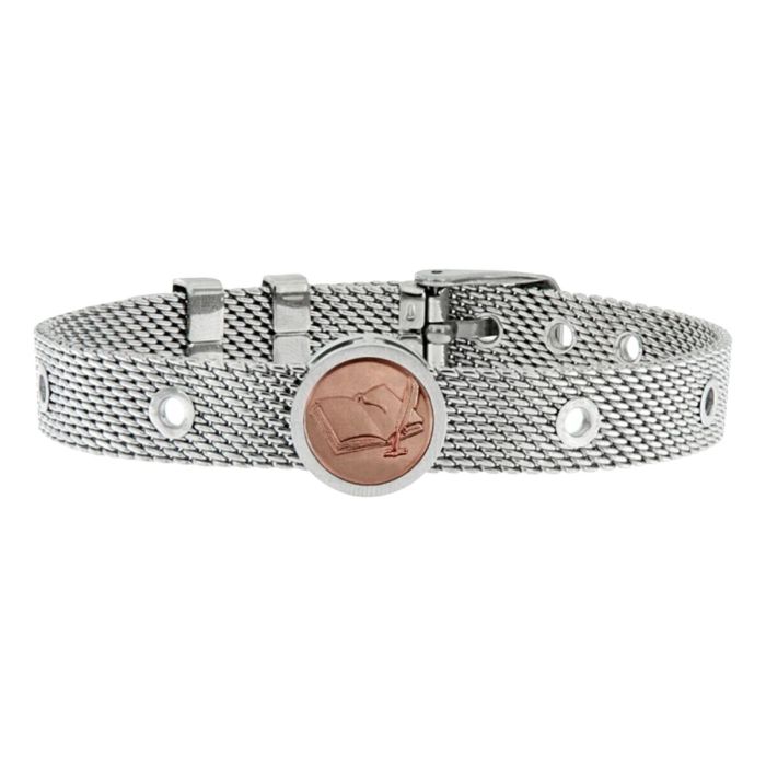 Pulsera Unisex Writer Talent Jewels TJA-3-14-02-1-235 Plateado 0 Pulsera Unisex Writer Talent Jewels TJA-3-14-02-1-235 Plateado 0