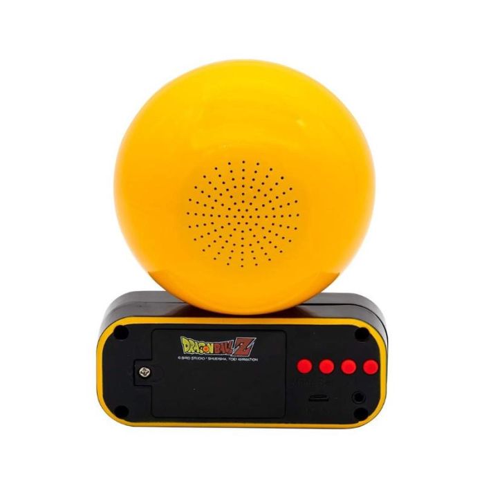 Teknofun Reloj Despertador Digital con Altavoz Bola de Dragón Dragon Ball Z, Muestra Fecha, Hora y Temperatura 2