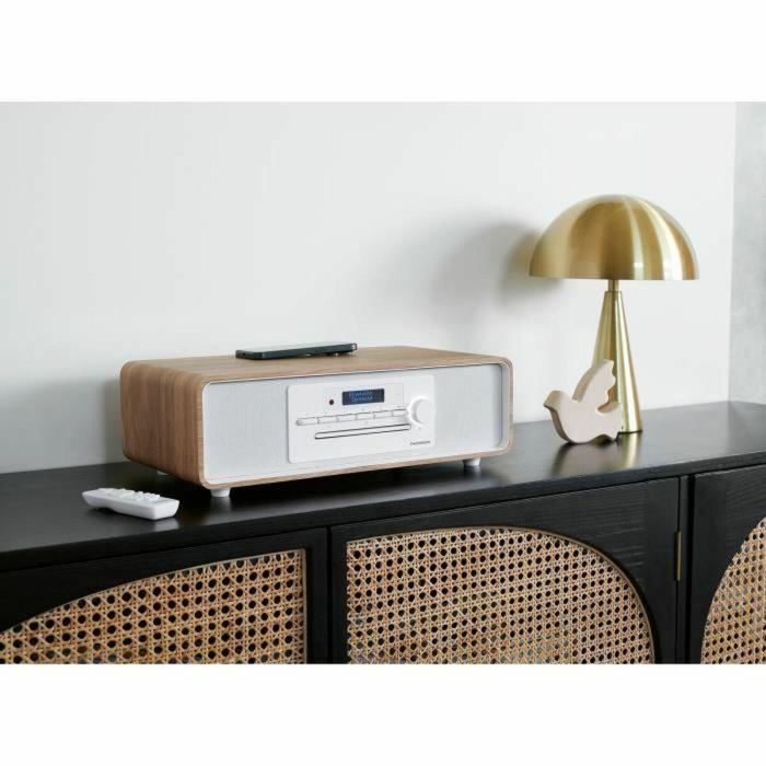 Thomson THO1722425119940 Microsistema Bluetooth con Reproductor CD/MP3/USB, Radio FM/DAB+, 75W, Pantalla LCD y Mando a distancia 2