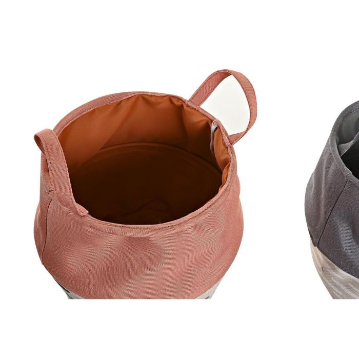 Cesta Ropa Basicos DKD Home Decor Gris Burdeos 28 x 30 x 28 cm (3 Unidades) 2 Cesta Ropa Basicos DKD Home Decor Gris Burdeos 28 x 30 x 28 cm (3 Unidades) 2