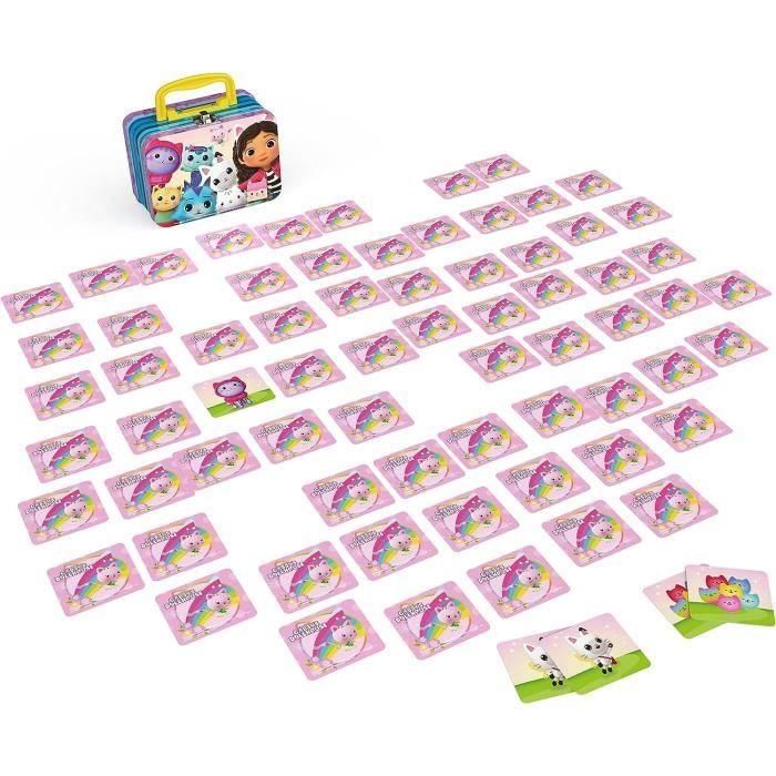 Spin Master SPI1693907893772 Maleta Gabby y la Casa Mágica Juego Memo 2 Spin Master SPI1693907893772 Maleta Gabby y la Casa Mágica Juego Memo 2