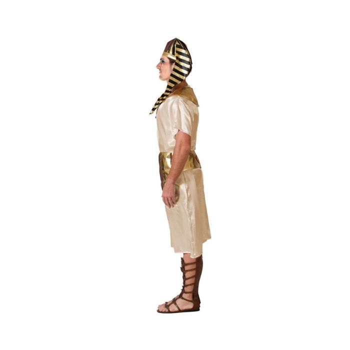Disfraz Egipcio Dorado Hombre Adulto con Sombrero 1 Disfraz Egipcio Dorado Hombre Adulto con Sombrero 1
