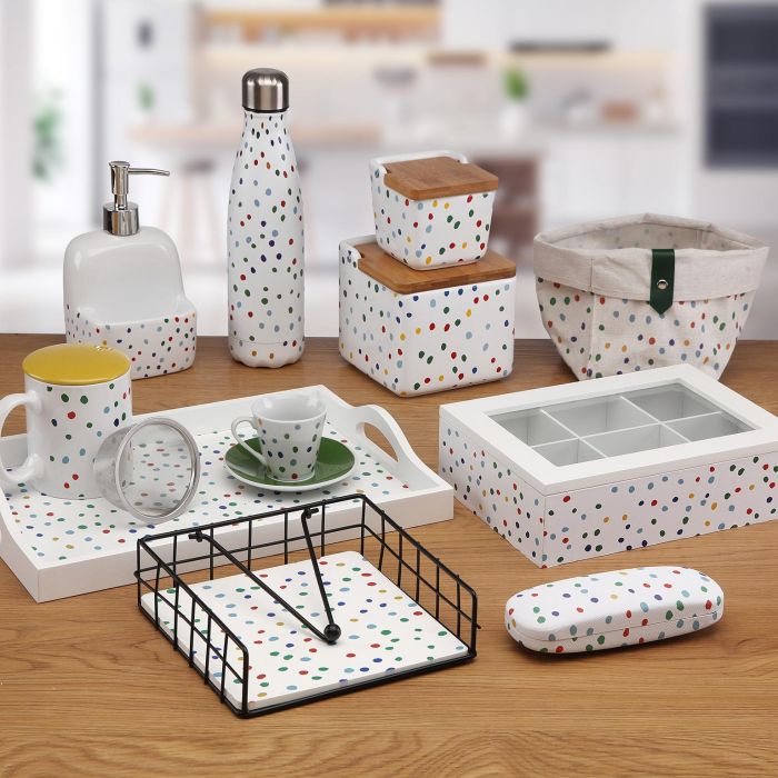 Set 6 Tazas Cafe Con Plato Dotty Versa 5CM (2 Unidades) 1 Set 6 Tazas Cafe Con Plato Dotty Versa 5CM (2 Unidades) 1