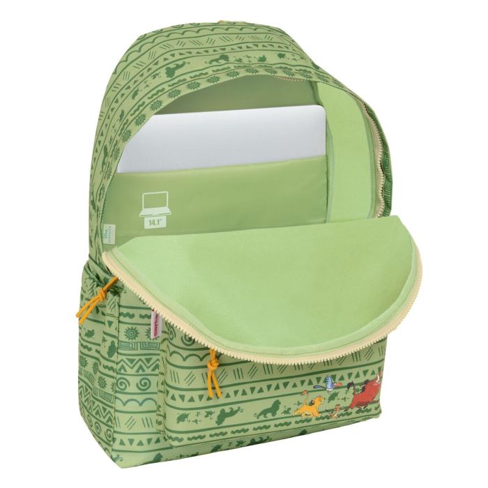 Mochila para Portátil Mufasa Verde Beige 31 x 43 x 13 cm 3