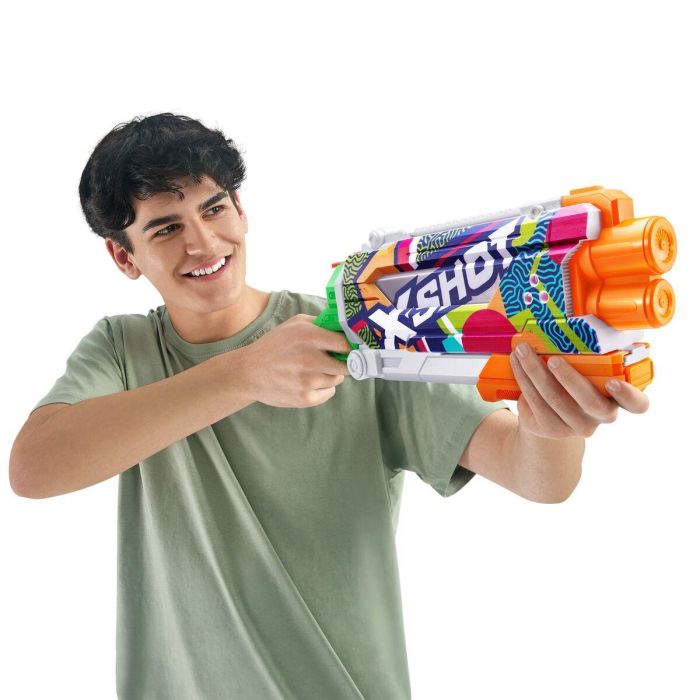 Pistola de Agua Zuru X-Shot Skins Pump Action Fast-Fill 49 x 18 x 6 cm 1 Pistola de Agua Zuru X-Shot Skins Pump Action Fast-Fill 49 x 18 x 6 cm 1